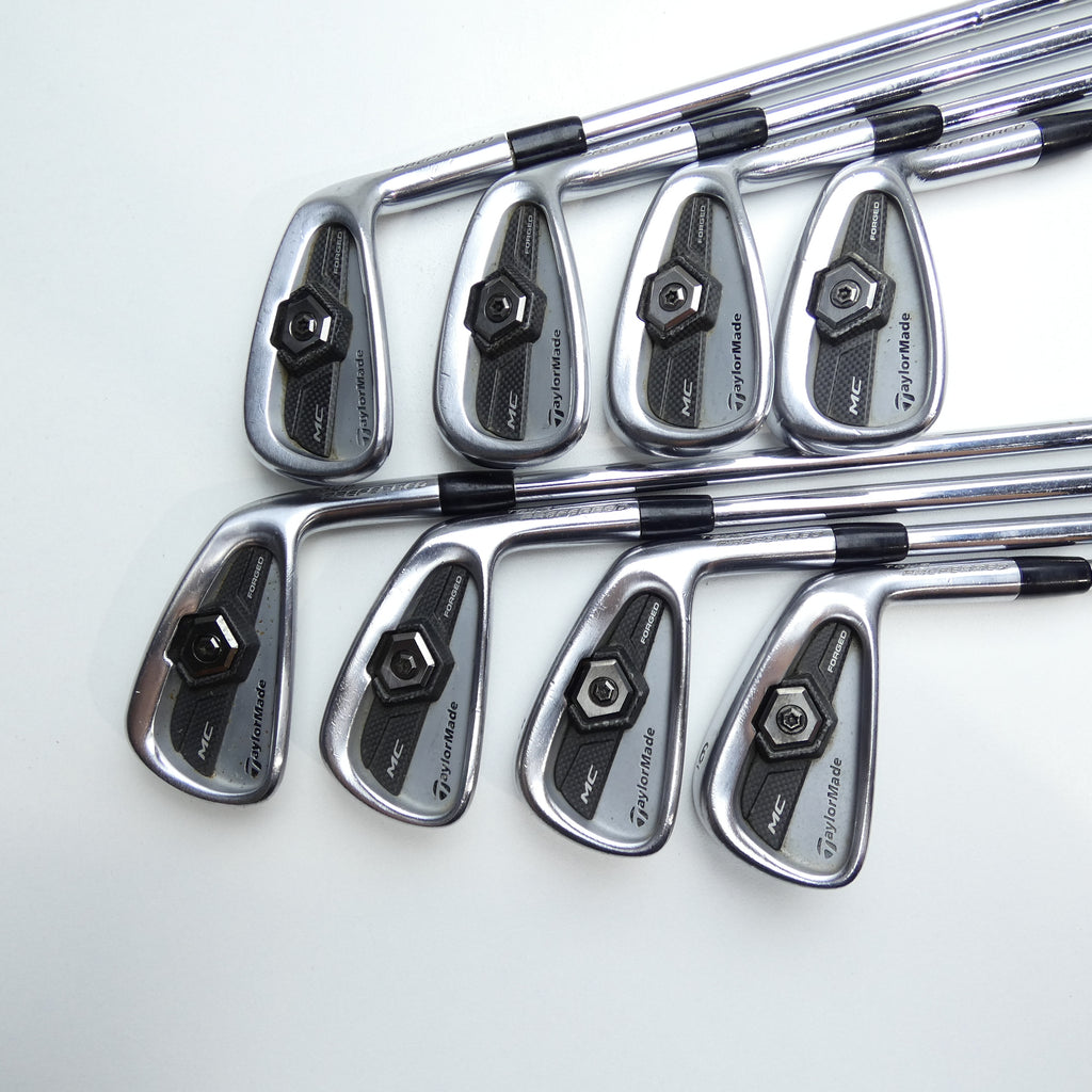 Used TaylorMade Tour Preferred MC 2011 Iron Set / 3 - PW / X-Stiff Flex