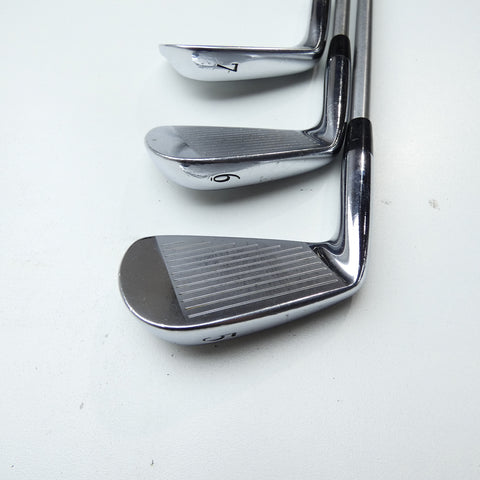 Used Mizuno MP-5 Iron Set / 5 - PW / Stiff Flex