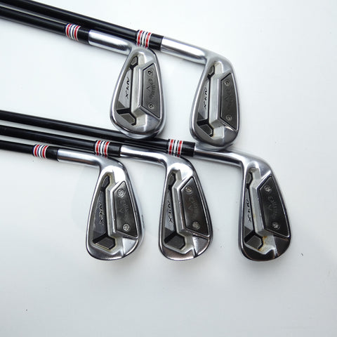 Used Callaway Apex TCB Iron Set / 6 - PW / Stiff Flex / Left-Handed