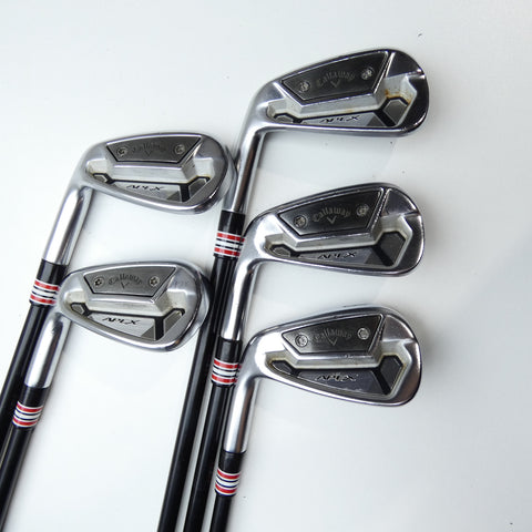 Used Callaway Apex TCB Iron Set / 6 - PW / Stiff Flex / Left-Handed