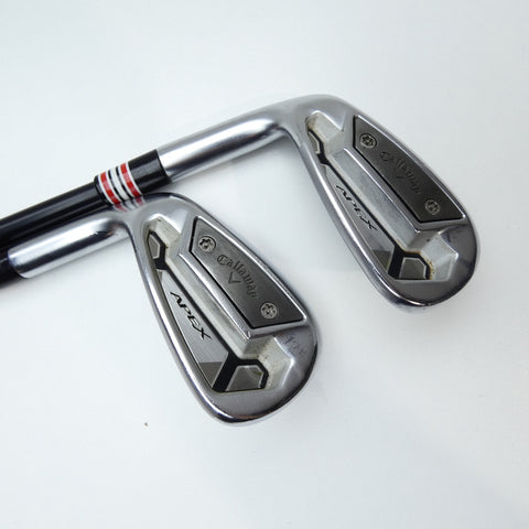 Used Callaway Apex TCB Iron Set / 6 - PW / Stiff Flex / Left-Handed