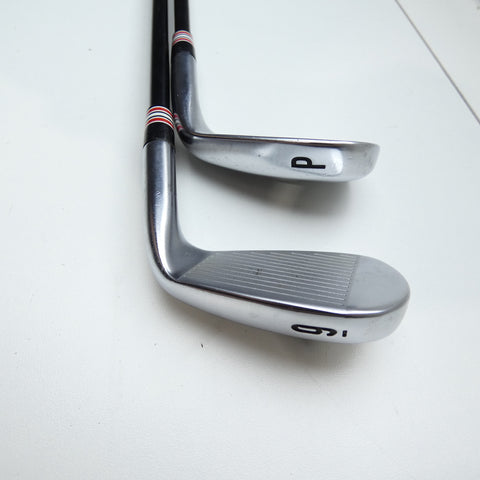 Used Callaway Apex TCB Iron Set / 6 - PW / Stiff Flex / Left-Handed