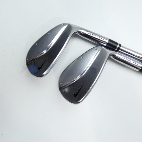 Used Nike Forged Pro Combo Iron Set / 5 - 9 IRON / Stiff Flex