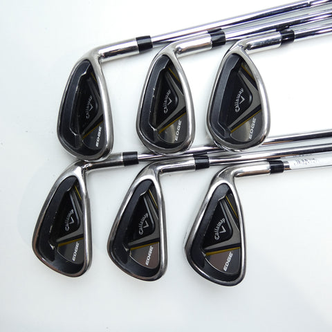 Used Callaway Edge Iron Set / 6 - SW / Regular Flex