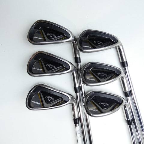 Used Callaway Edge Iron Set / 6 - SW / Regular Flex
