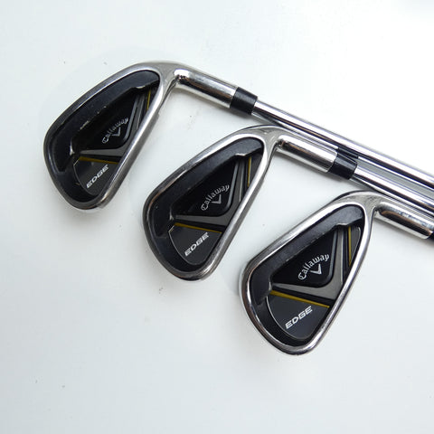 Used Callaway Edge Iron Set / 6 - SW / Regular Flex