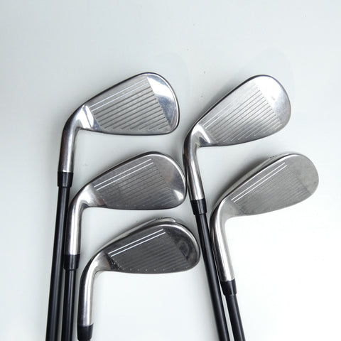 Used Callaway Rogue ST MAX OS Lite Iron Set / 6 - PW / Ladies Flex
