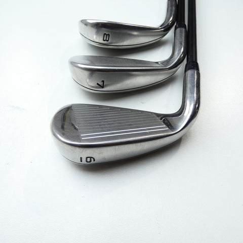 Used Callaway Rogue ST MAX OS Lite Iron Set / 6 - PW / Ladies Flex