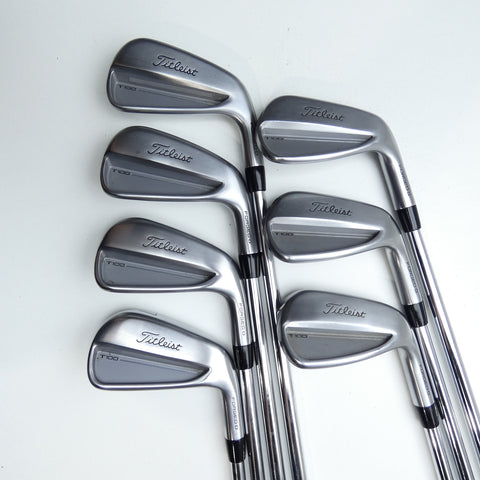 Used Titleist T100 2025 Iron Set / 4 - PW / X-Stiff Flex