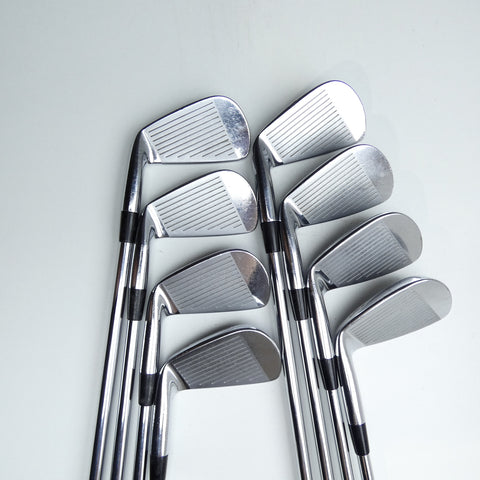 Used Mizuno MP-57 Iron Set / 3 - PW / Regular Flex
