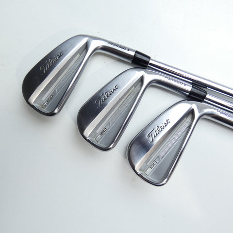 Used Titleist T150 2023 Iron Set / 5 - PW / Stiff Flex