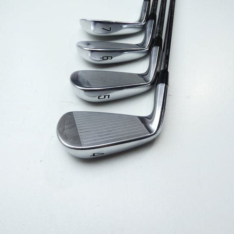 Used Mizuno Pro 223 Iron Set / 4 - PW / Stiff Flex