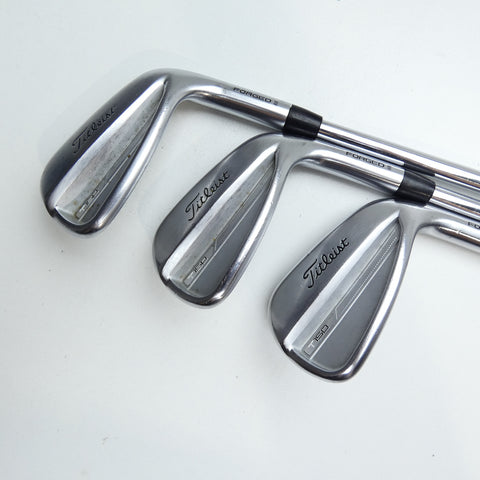 Used Titleist T150 2023 Iron Set / 6 - PW + 48° / Stiff Flex