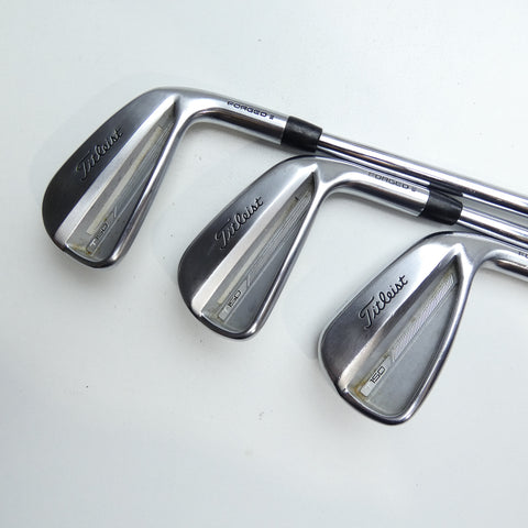 Used Titleist T150 2023 Iron Set / 6 - PW + 48° / Stiff Flex