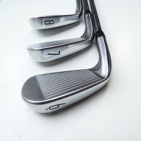 Used Titleist T150 2023 Iron Set / 6 - PW + 48° / Stiff Flex