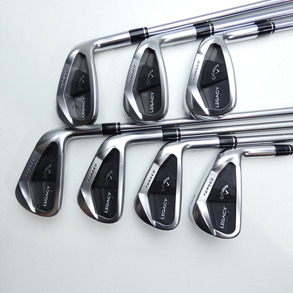 Used Callaway Legacy Black Forged Iron Set / 4 - PW / Regular Flex