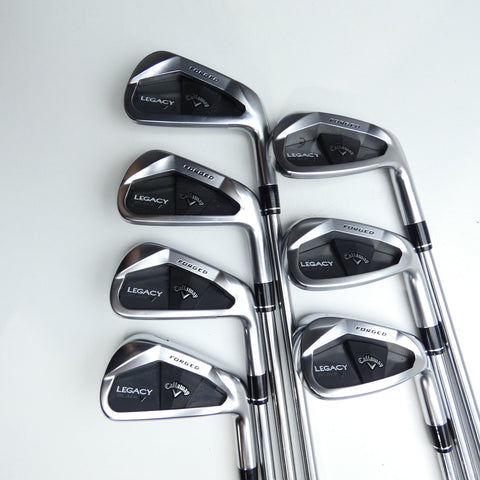 Used Callaway Legacy Black Forged Iron Set / 4 - PW / Regular Flex