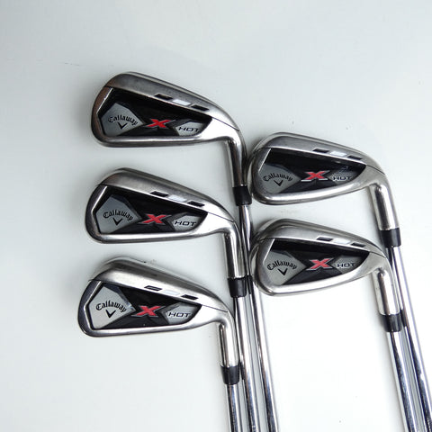 Used Callaway X Hot 2013 Iron Set / 5 - 9 IRON / Regular Flex