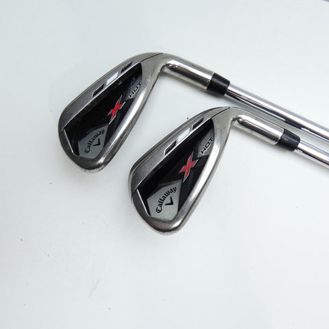 Used Callaway X Hot 2013 Iron Set / 5 - 9 IRON / Regular Flex