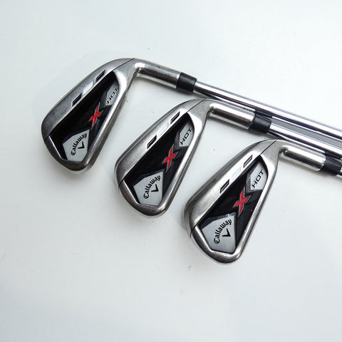Used Callaway X Hot 2013 Iron Set / 5 - 9 IRON / Regular Flex