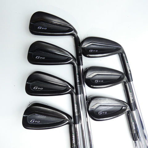 Used Ping G710 Iron Set / 5 - PW + UW / Regular Flex