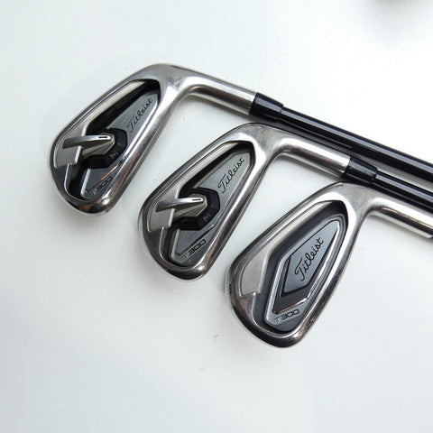 Used Titleist T300 Iron Set / 6 - PW + 48° / A Flex