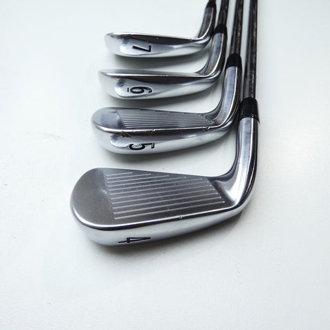 Used Titleist CB 716 Iron Set / 4 - PW / Stiff Flex