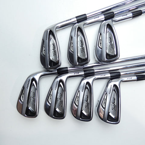 Used Titleist AP2 714 Iron Set / 4 - PW / Stiff Flex