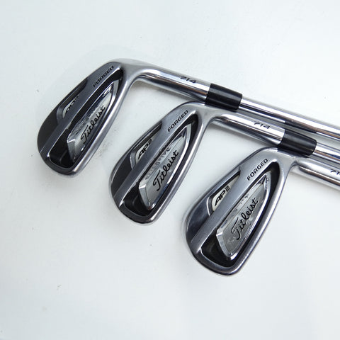 Used Titleist AP2 714 Iron Set / 4 - PW / Stiff Flex