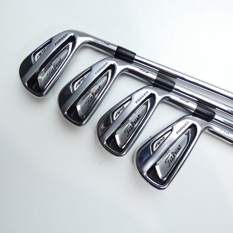 Used Titleist AP2 714 Iron Set / 4 - PW / Stiff Flex