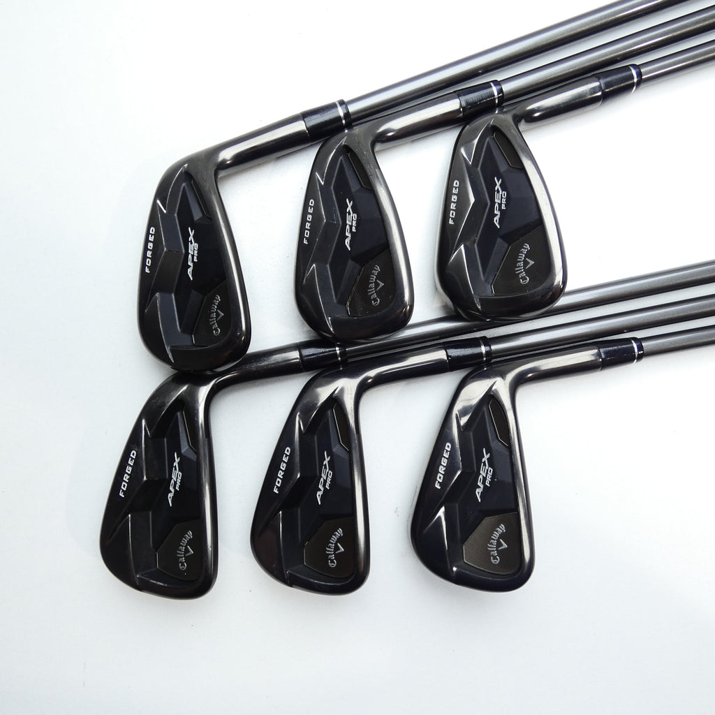 Used TOUR ISSUE Callaway Apex Pro 19 Iron Set / 5 - PW / Regular Flex