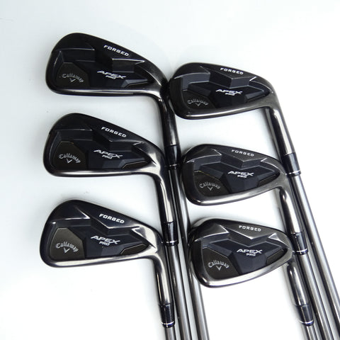 Used TOUR ISSUE Callaway Apex Pro 19 Iron Set / 5 - PW / Regular Flex