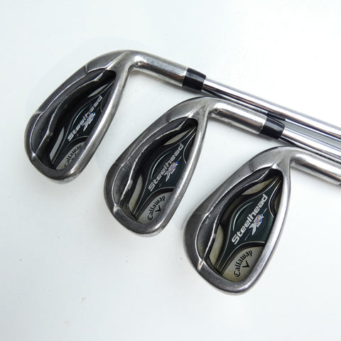 Used Callaway Steelhead XR Iron Set / 5 - PW / Regular Flex