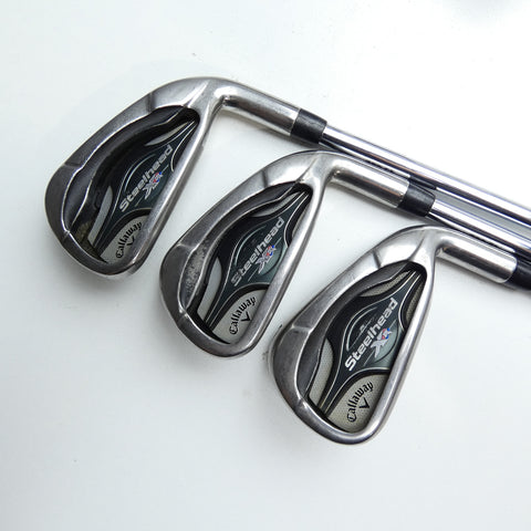 Used Callaway Steelhead XR Iron Set / 5 - PW / Regular Flex