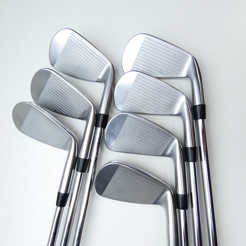 Used Titleist T200 2021 Iron Set / 5 - PW + 48° / Stiff Flex / Left-Handed