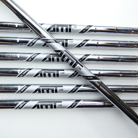 Used Titleist T200 2021 Iron Set / 5 - PW + 48° / Stiff Flex / Left-Handed
