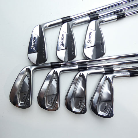 Used Srixon ZXi5 & ZXi7 & Z Forged II Combo Iron Set / 4 - PW / X-Stiff Flex