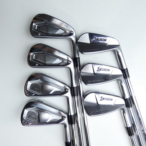 Used Srixon ZXi5 & ZXi7 & Z Forged II Combo Iron Set / 4 - PW / X-Stiff Flex