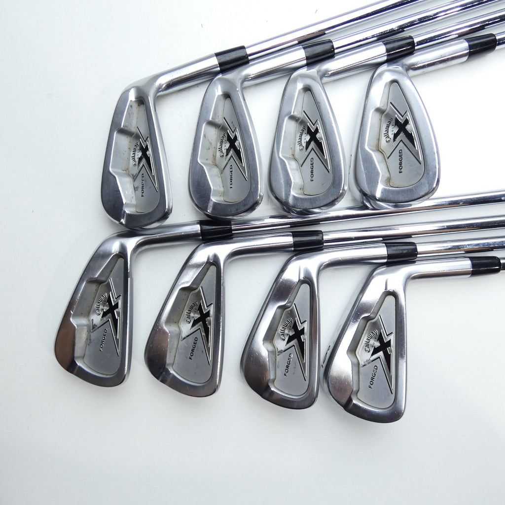 Used Callaway X Forged 2007 Iron Set / 3 - PW / Stiff Flex