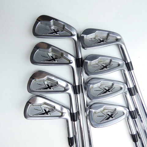 Used Callaway X Forged 2007 Iron Set / 3 - PW / Stiff Flex
