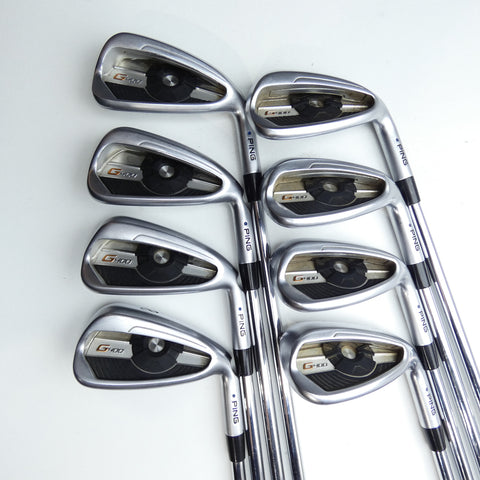 Used Ping G400 Iron Set / 5 - SW + GW / Regular Flex