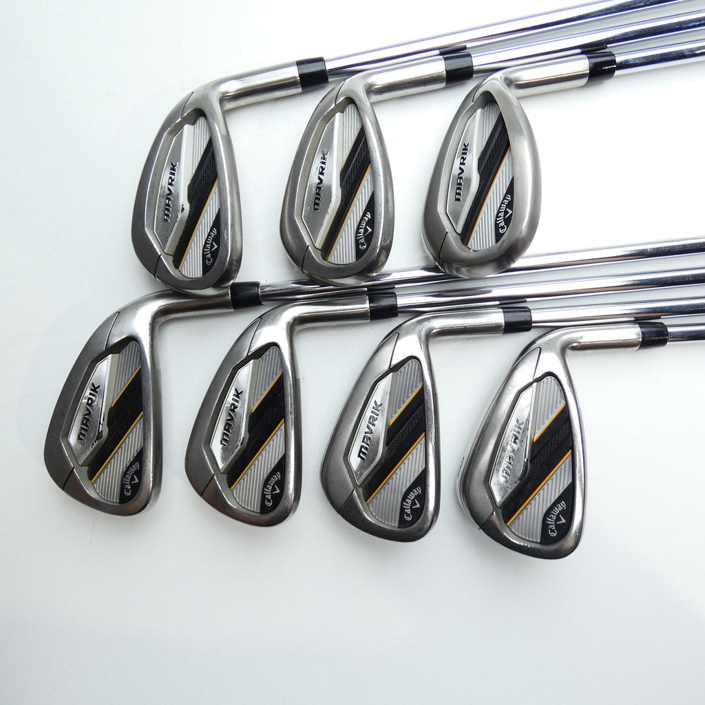 Used Callaway Mavrik Iron Set / 5 - SW / Regular Flex