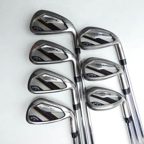 Used Callaway Mavrik Iron Set / 5 - SW / Regular Flex