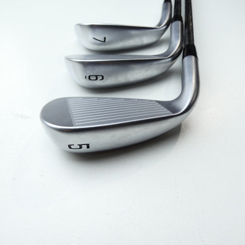 Used Mizuno JPX 925 Hot Metal HL Iron Set / 5 - PW / Regular Flex