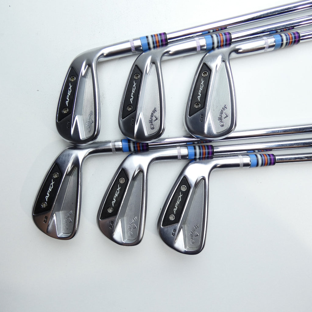 Used Callaway Apex CB 24 Iron Set / 5 - PW / Stiff Flex