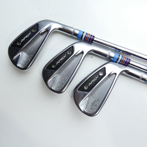 Used Callaway Apex CB 24 Iron Set / 5 - PW / Stiff Flex