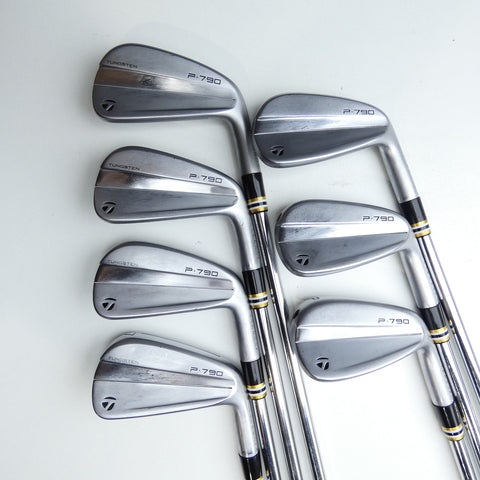 Used TaylorMade P790 2023 Iron Set / 4 - PW / Stiff Flex