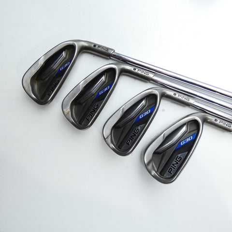 Used Ping G30 Iron Set / 5 - SW / Stiff Flex