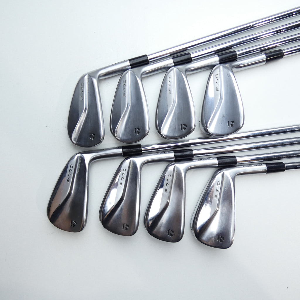 Used TaylorMade P770 2020 Iron Set / 3 - PW / Stiff Flex
