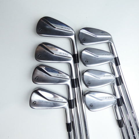 Used TaylorMade P770 2020 Iron Set / 3 - PW / Stiff Flex